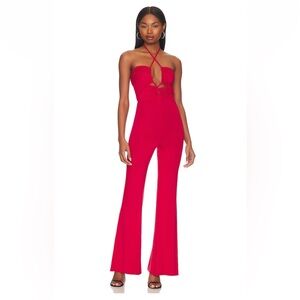 House of Harlow 1960 Red Jumpsuit